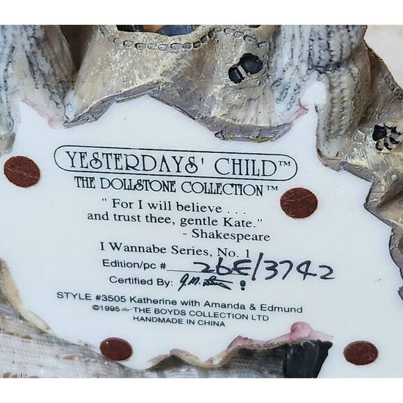 Boyds Bears and Friends nurse figurine. Vintage - Picture 4 of 6